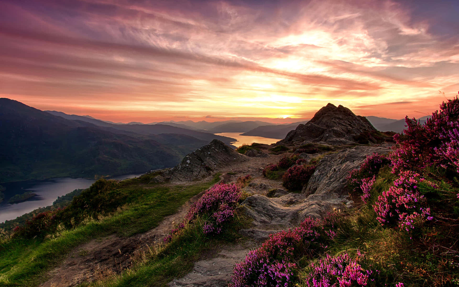 Oh, the beauty of Scotland Wallpaper