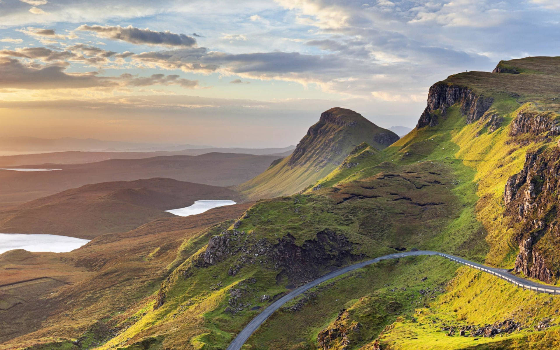 Scotland Landscape Overview Wallpaper