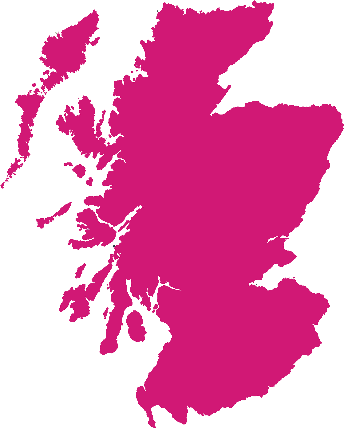 Download Scotland Map Silhouette Pink | Wallpapers.com