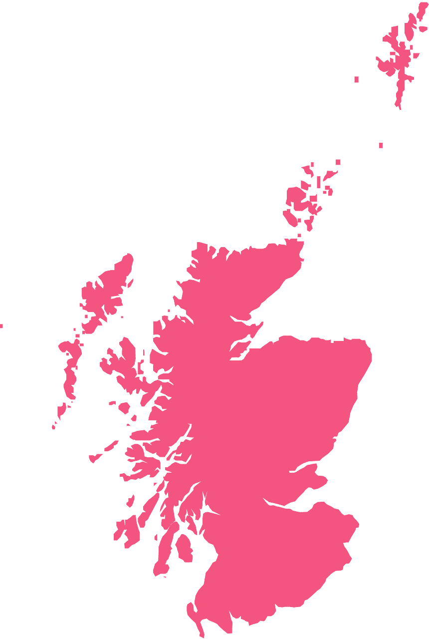 Scotland Map Silhouette PNG