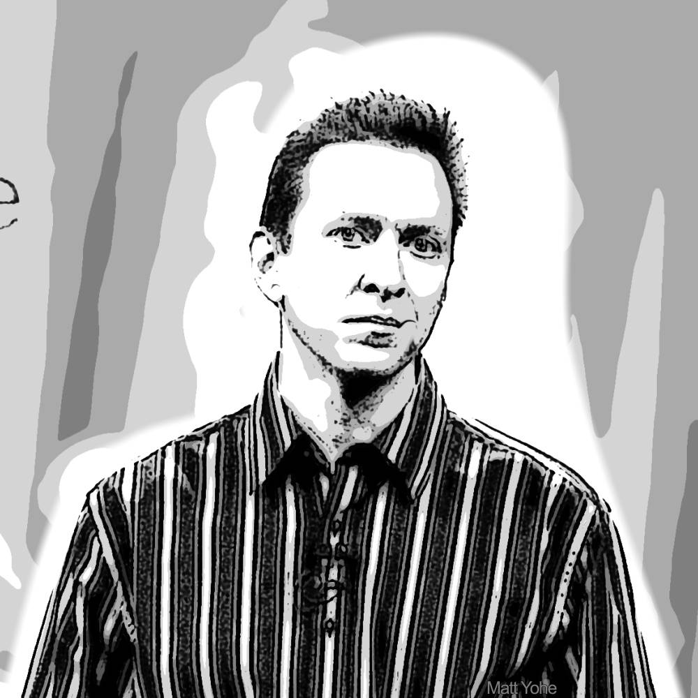 Scott Forstall In Black And White Aesthetic Picture