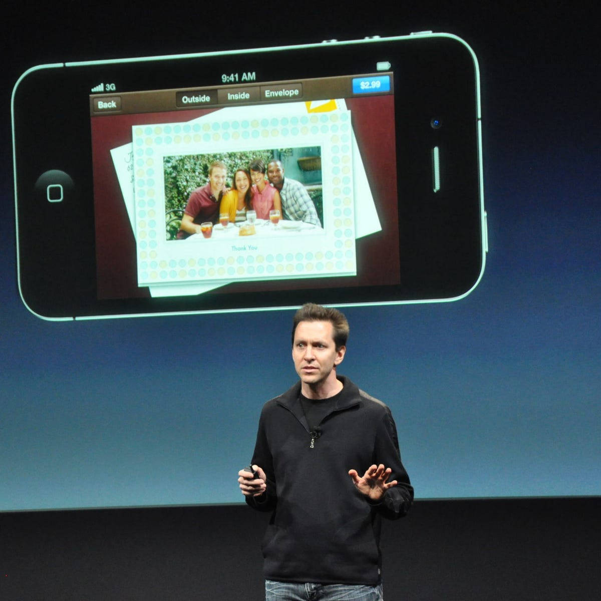 Scott Forstall Presenting His Ideas Picture