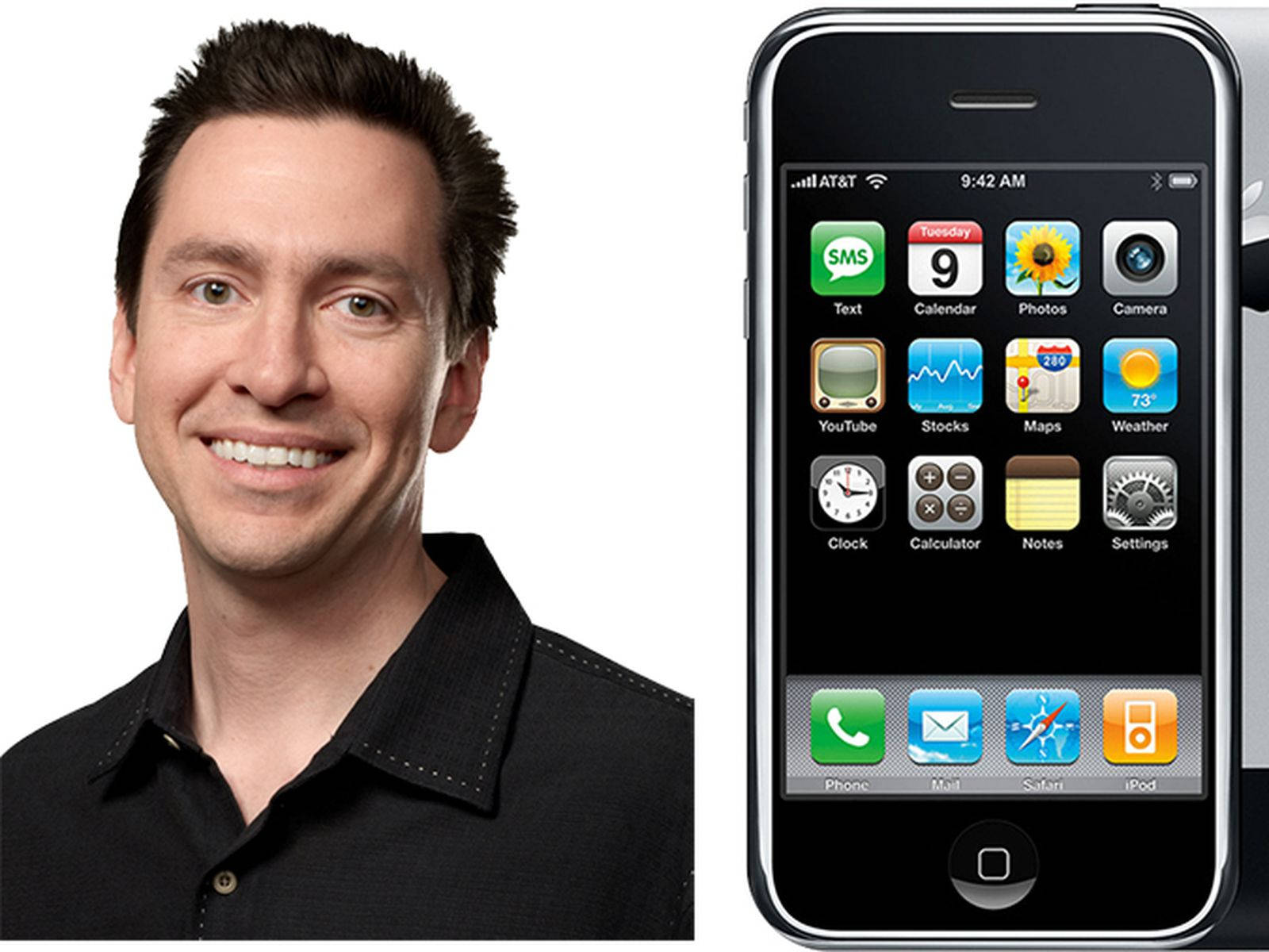 Scottforstall Con L'originale Iphone 3g. Sfondo