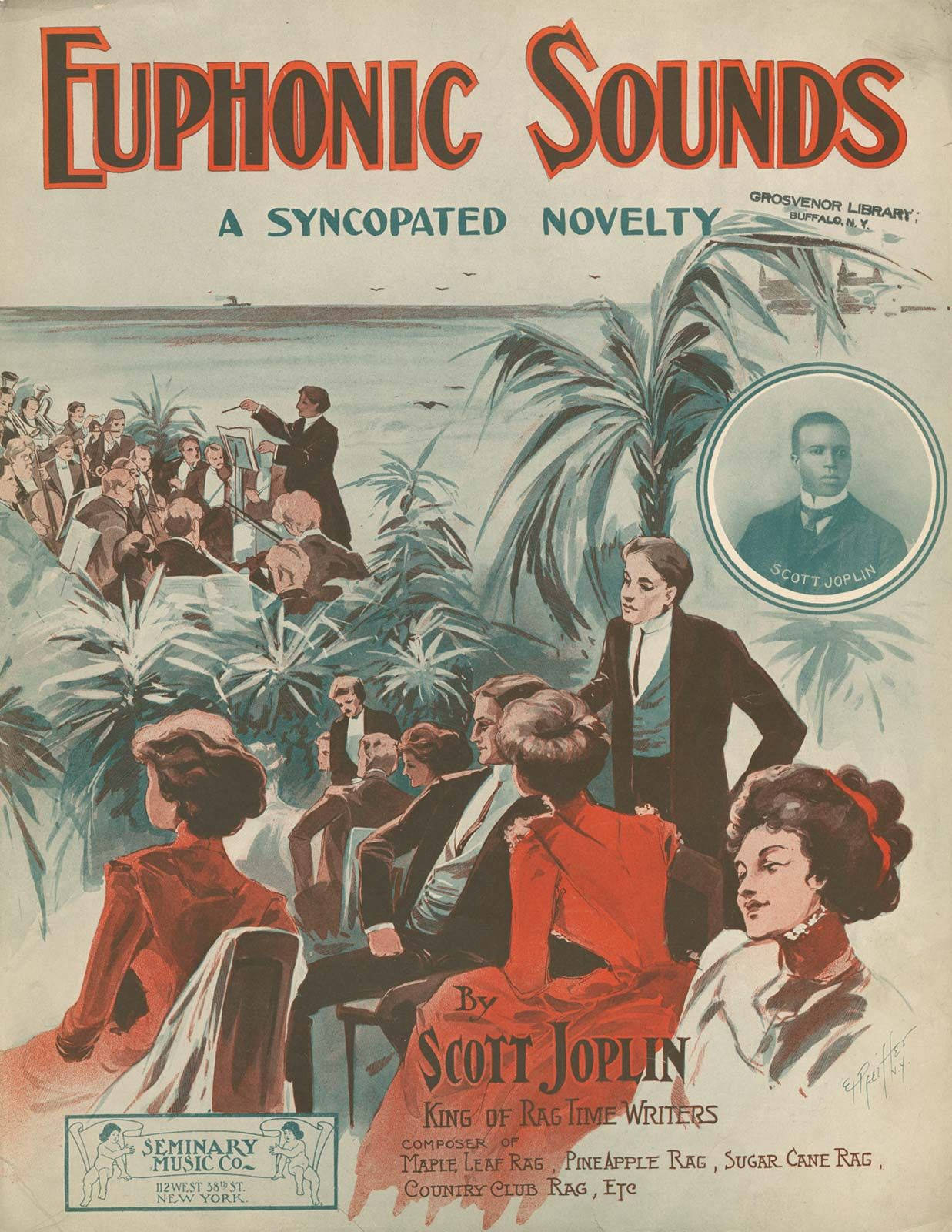 Scott Joplin Euphonic Sounds Front Cover Wallpaper