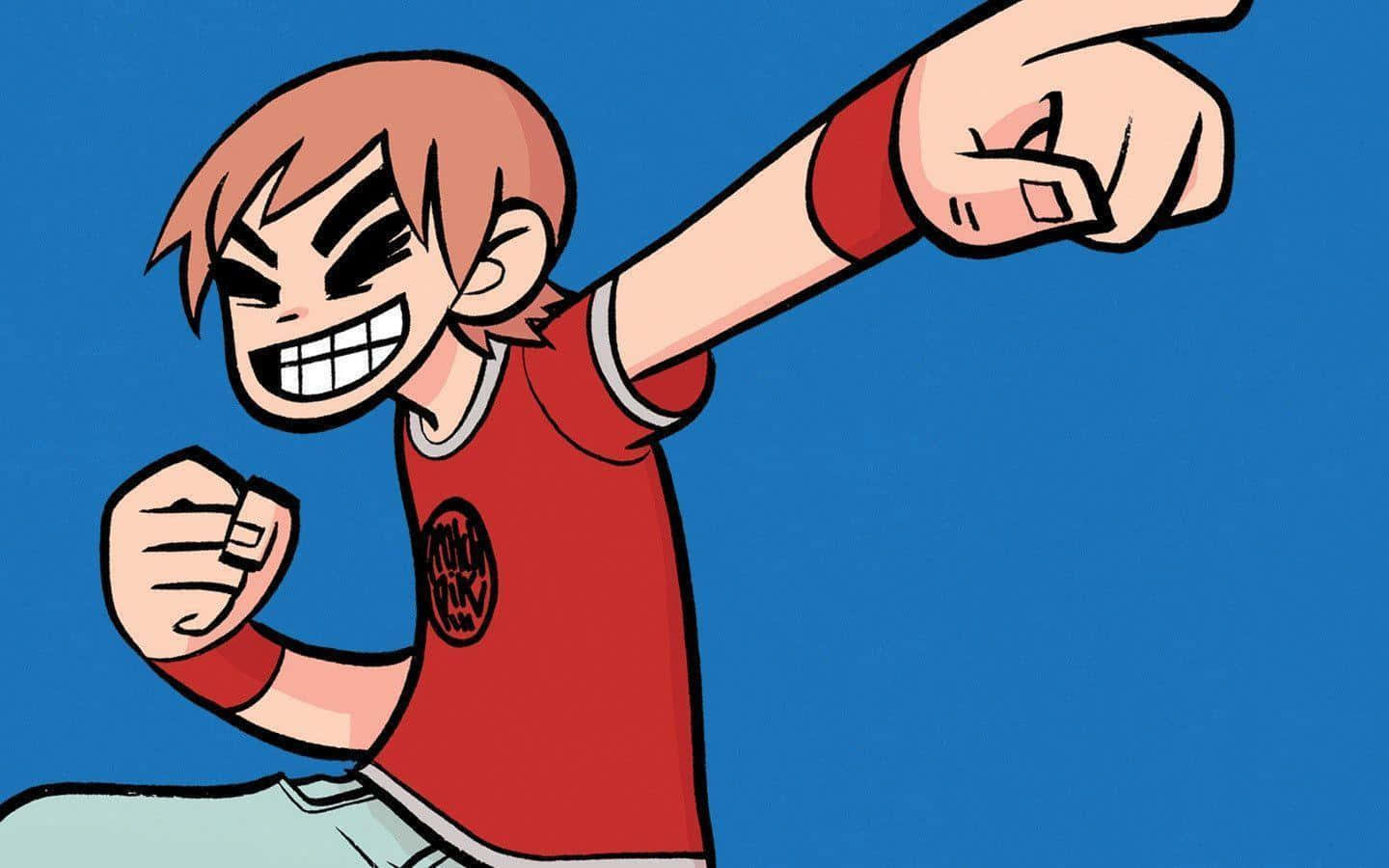 Scott Pilgrim Animated Pose