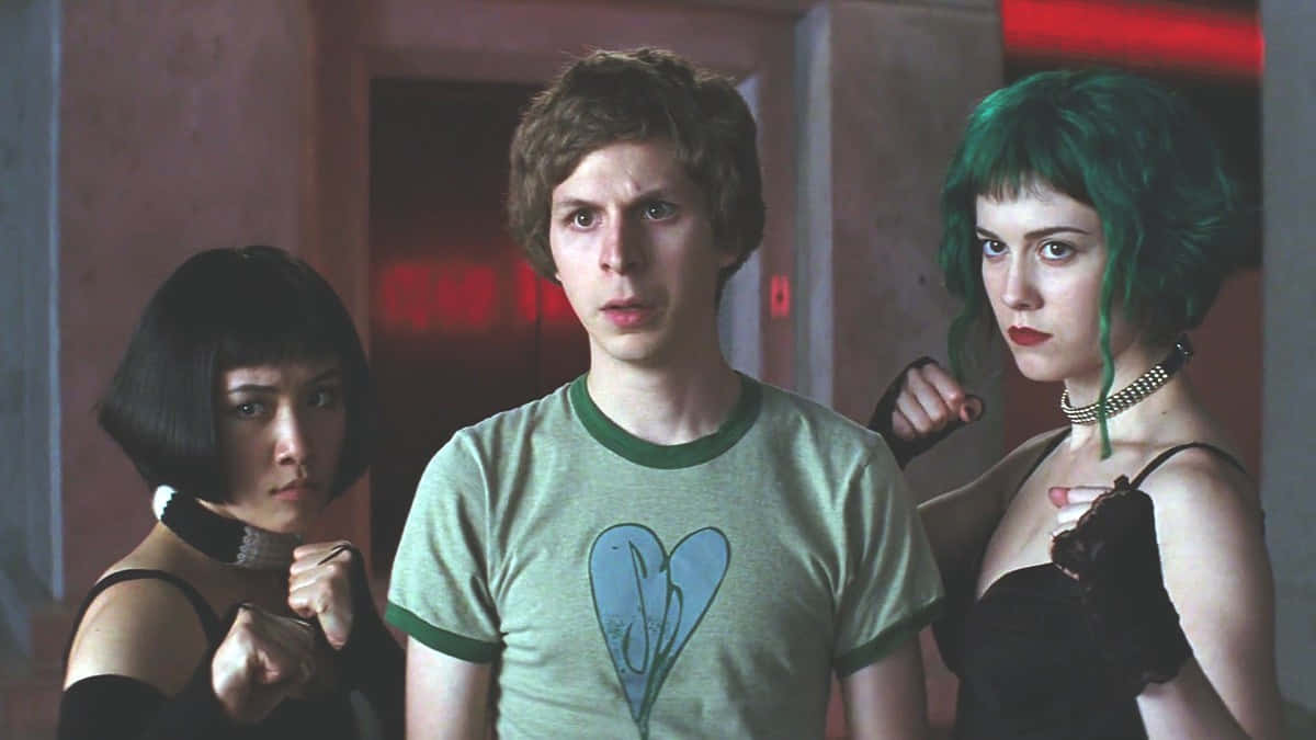 Scott Pilgrim Characters Readyfor Action