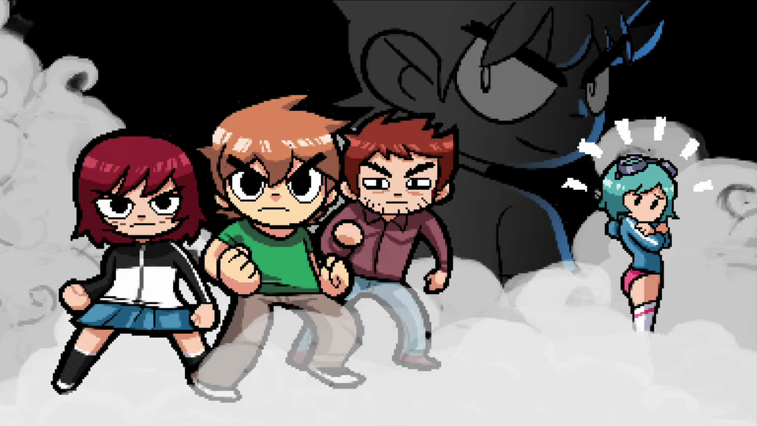 Scott Pilgrim Characters Readyfor Battle