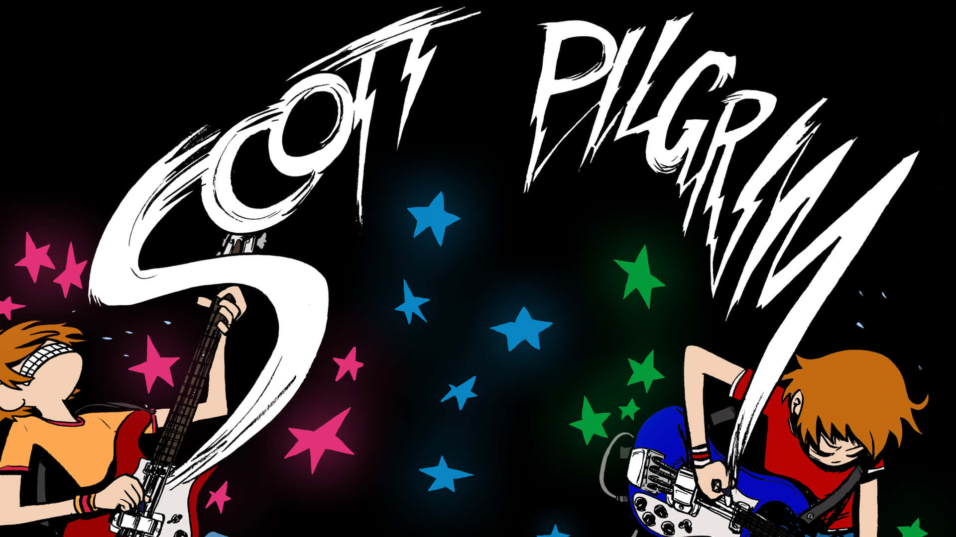 Scott Pilgrim Comic Art