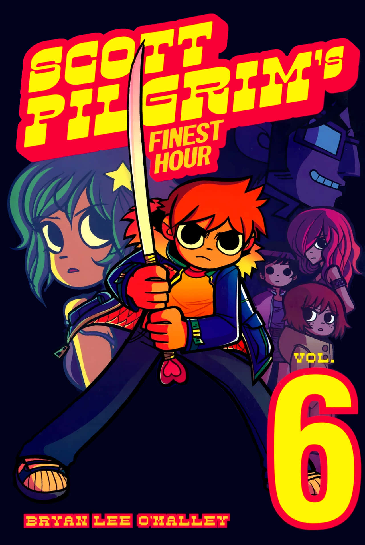 Scott Pilgrim Finest Hour Volume6 Cover Art