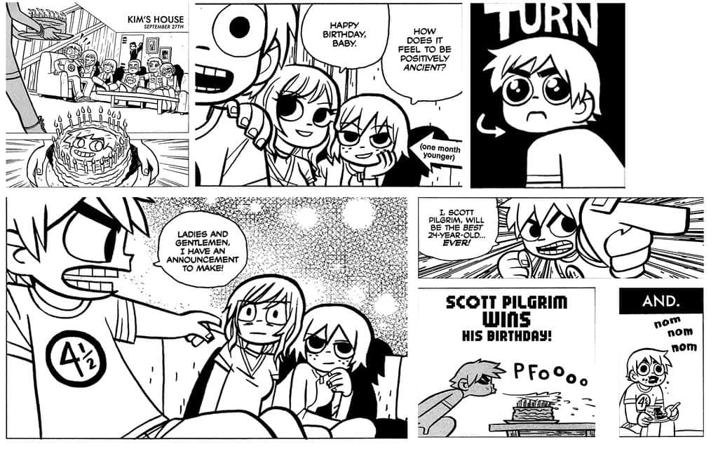 The Manga Story Of Scott Pilgrim Wallpaper