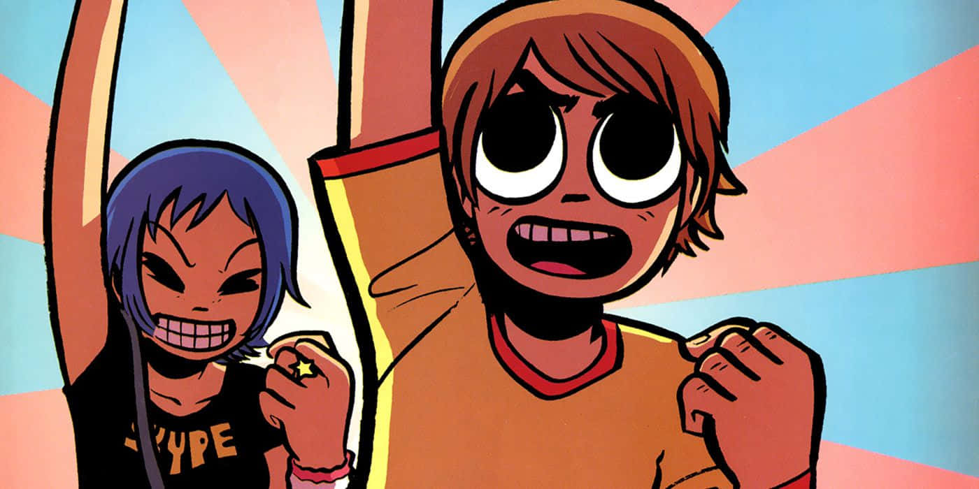 Scott Pilgrim Victory Pose