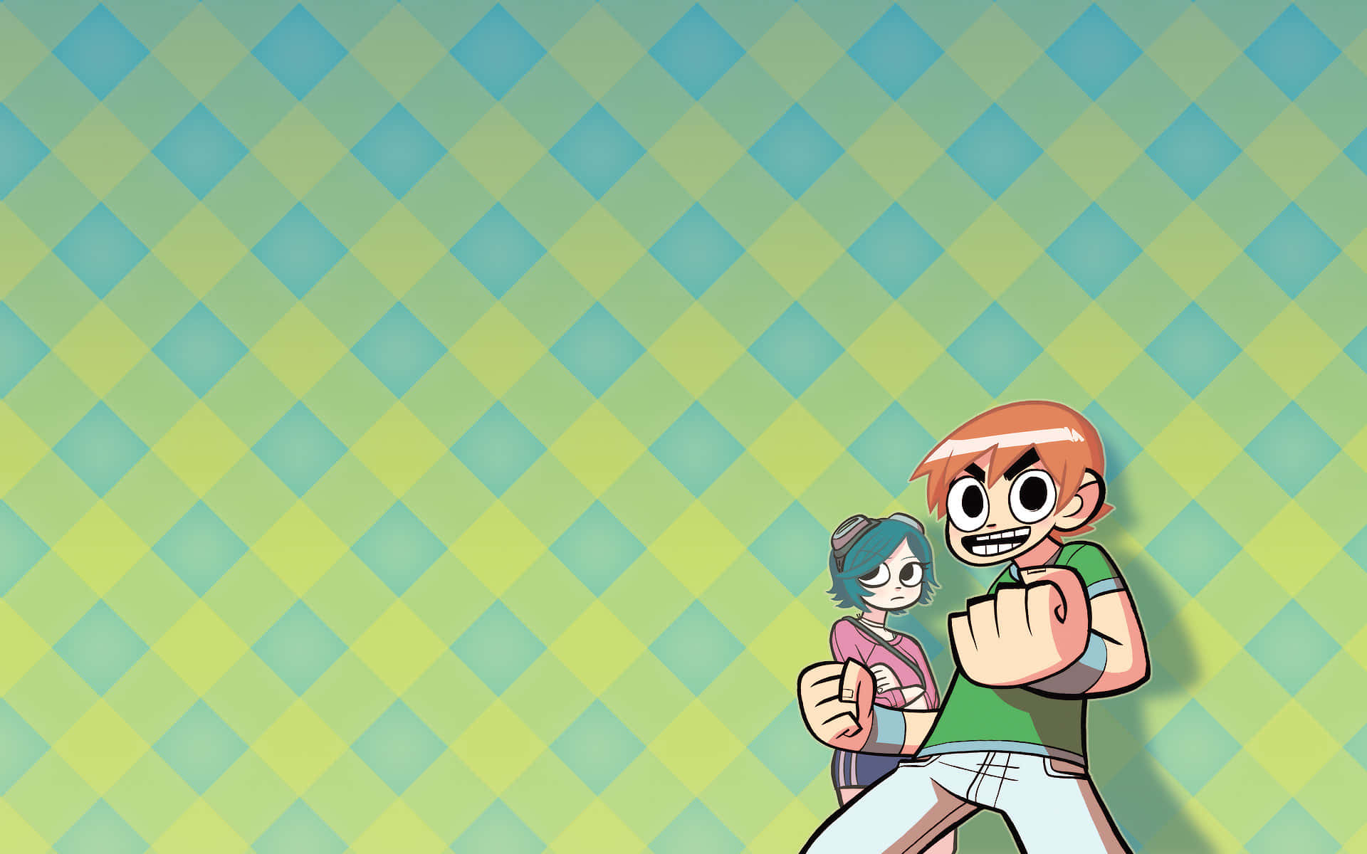 Scottand Ramona Wallpaper