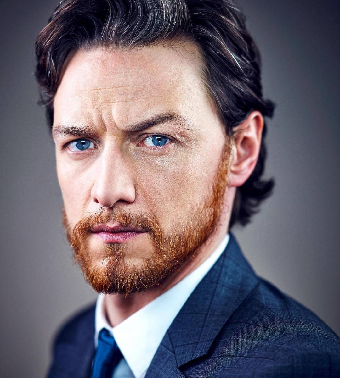 Scottish actor James McAvoy in a sophisticated GQ UK photoshoot Wallpaper