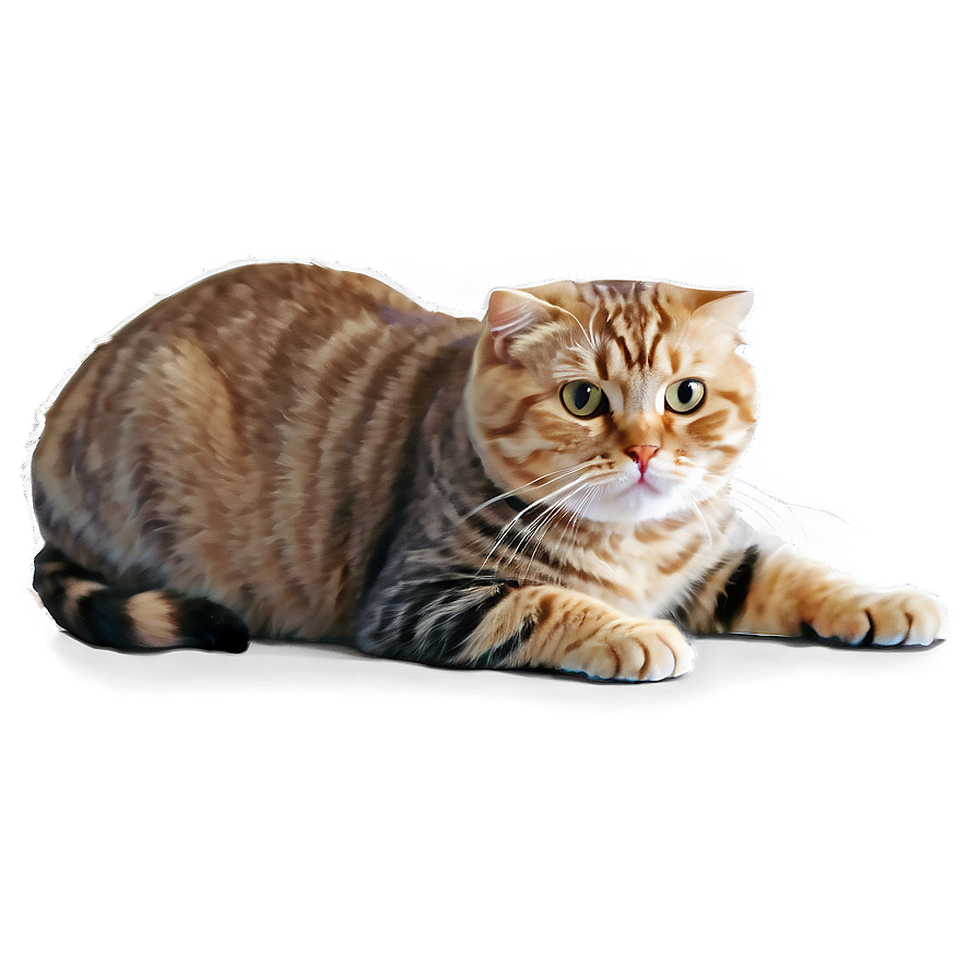 Scottish Fold Cat Png Dxt46 PNG