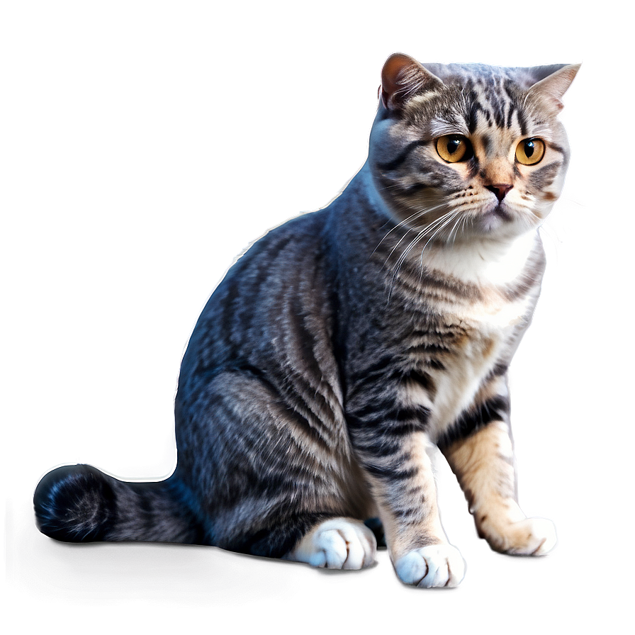 Scottish Fold Cat Png Sew PNG