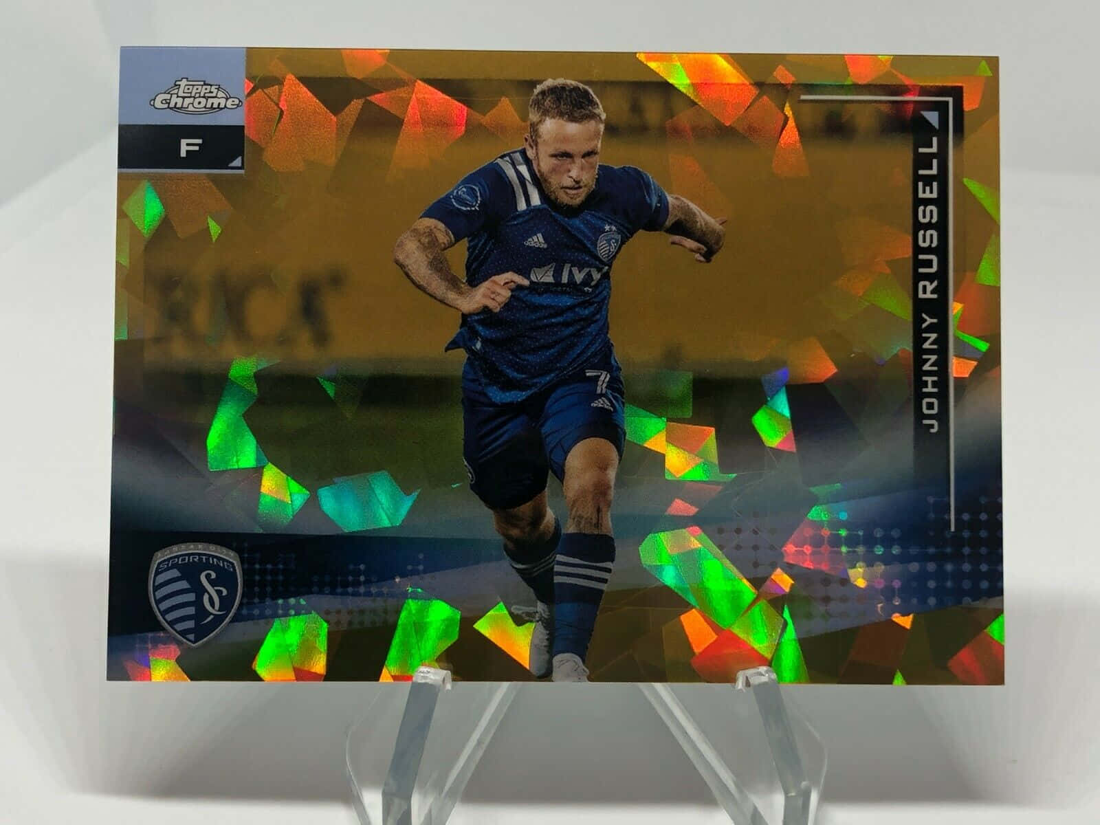 Scottish Professional Football Player Johnny Russell Trading Card Wallpaper
