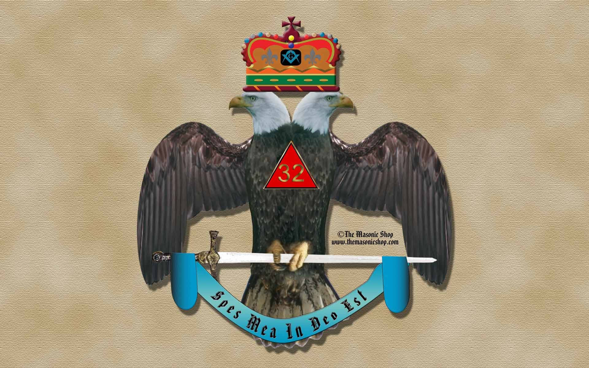 Scottish Rite Masonic Logo Wallpaper
