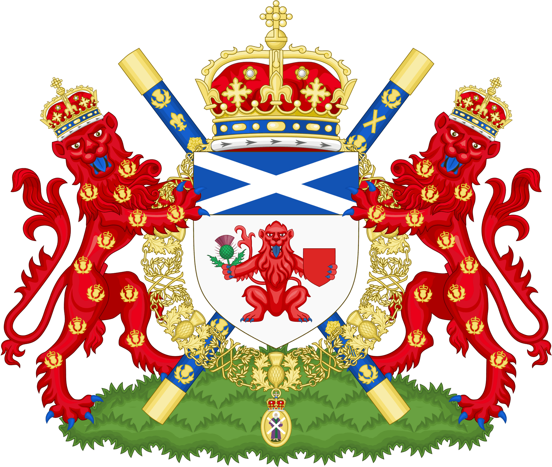 Scottish Royal Coatof Arms PNG