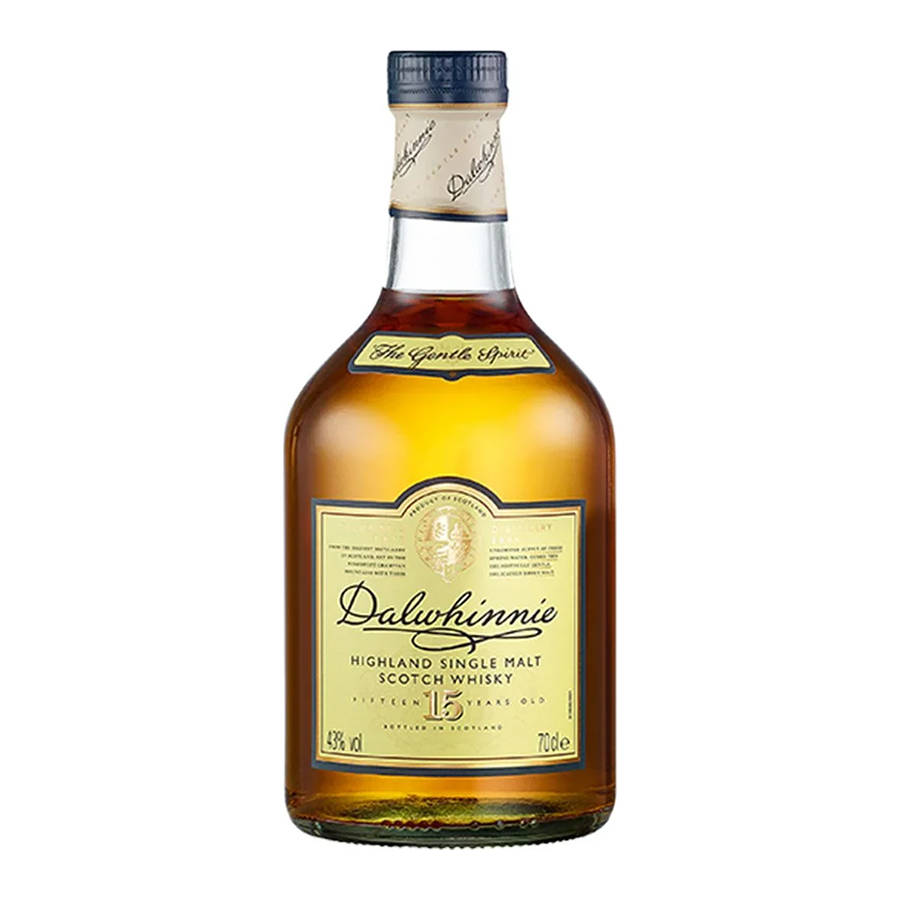 Skotsk Whisky Dalwhinnie 15 År Har Strukturelle Detaljer Wallpaper