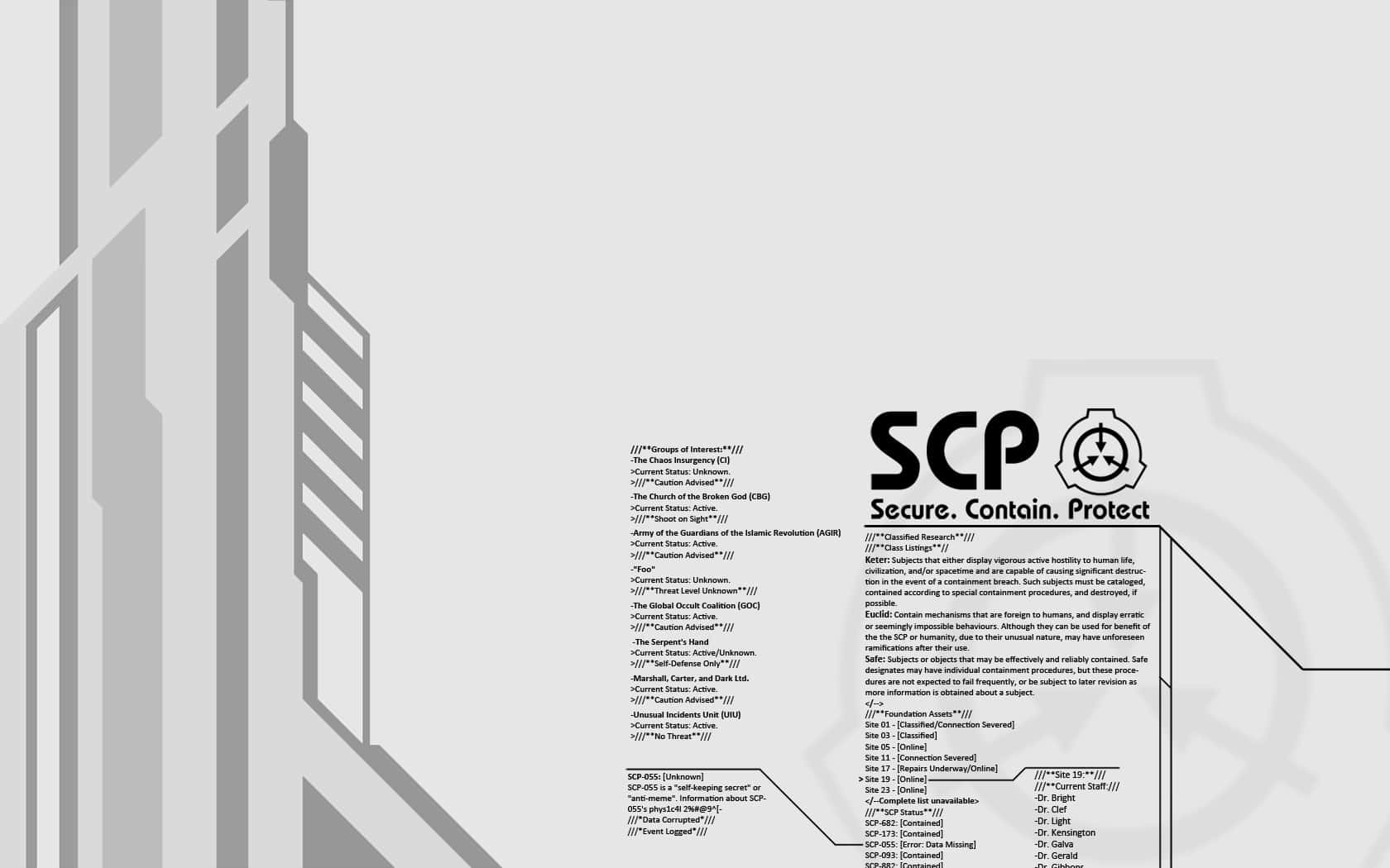SCP Foundation Symbol