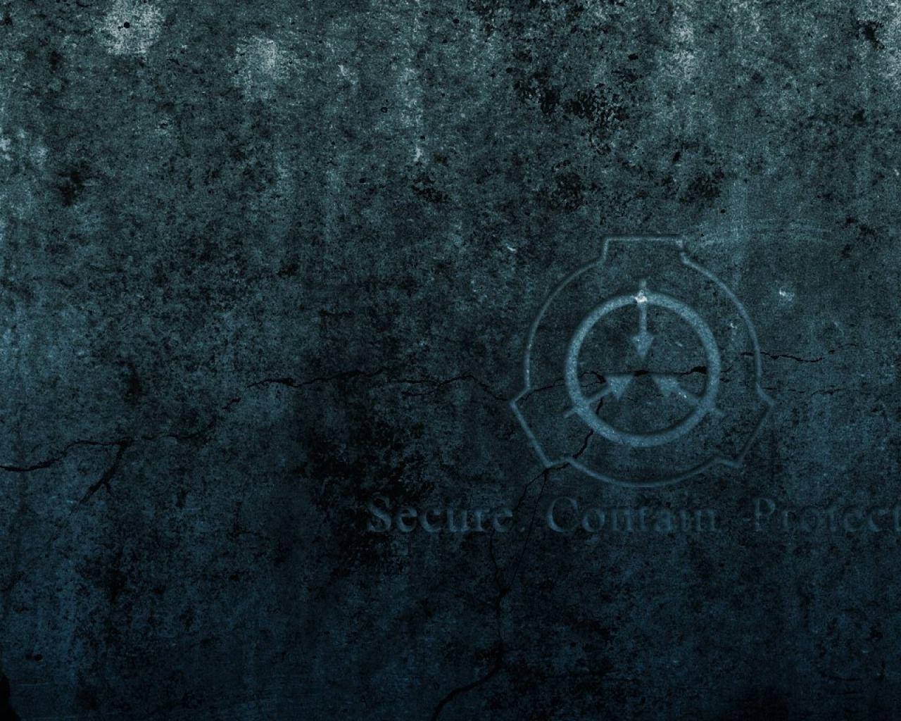 Scp Logo On The Wall