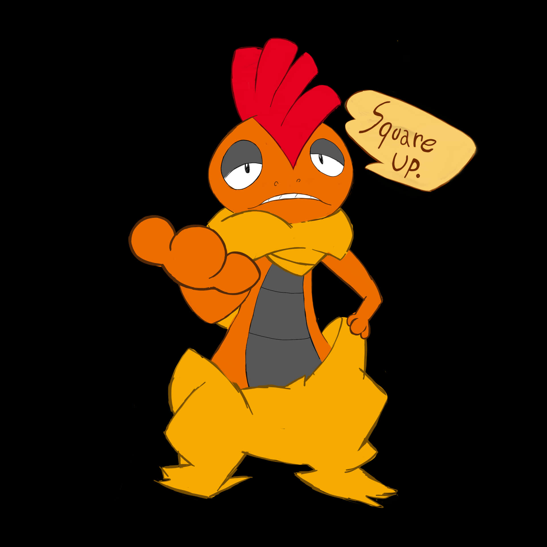 Scrafty Square Up Wallpaper