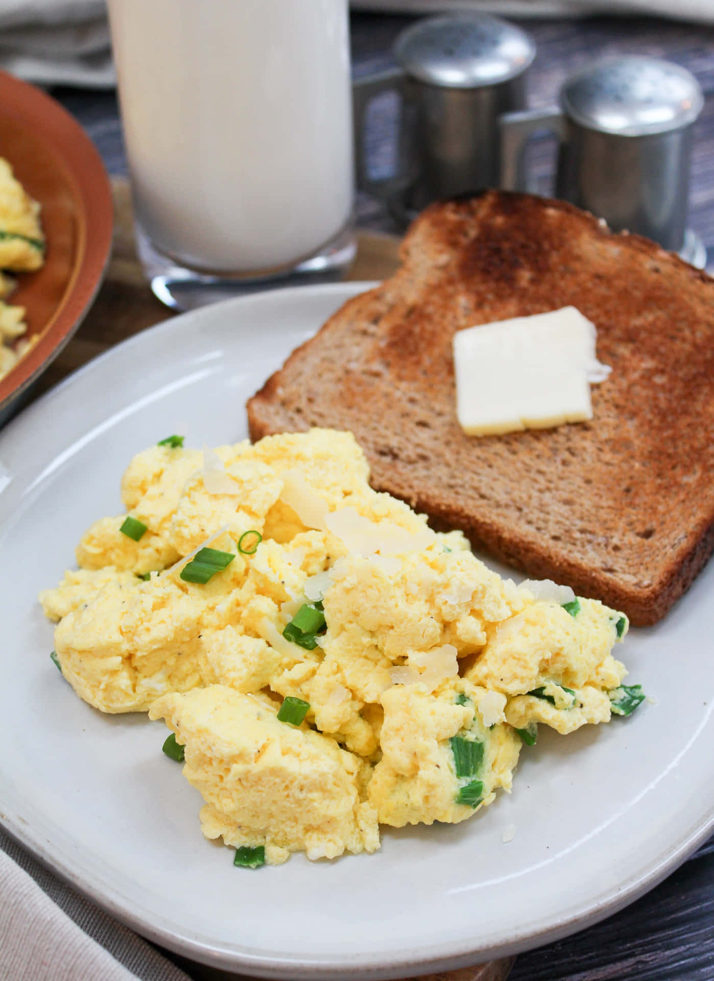 "An easy and simple scramble egg meal!"