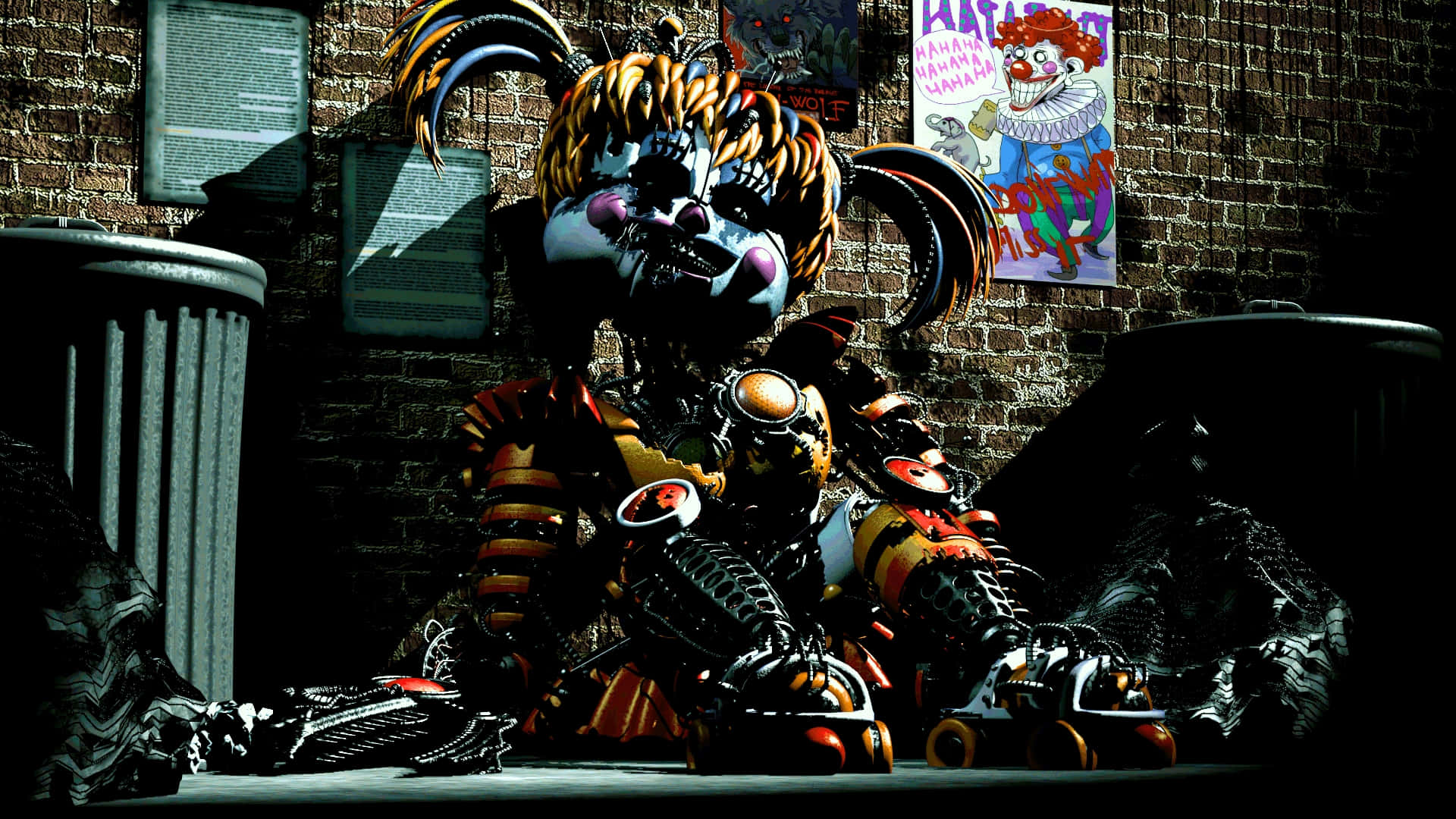 The Creepy, Intriguing World of Scrap Baby Wallpaper