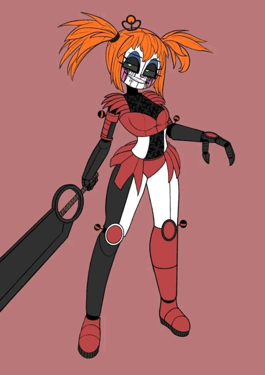 Mysterious and Frightening Scrap Baby Wallpaper