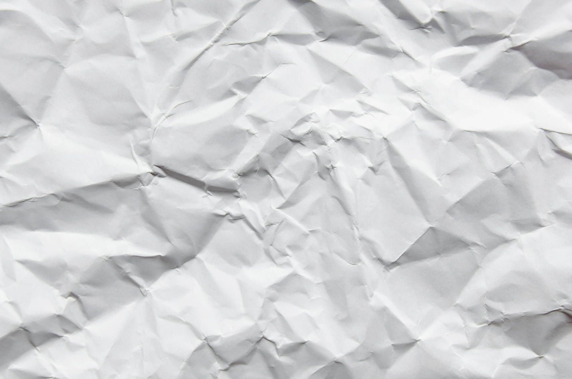 Entsorgteszerknittertes Weißes Papier Wallpaper