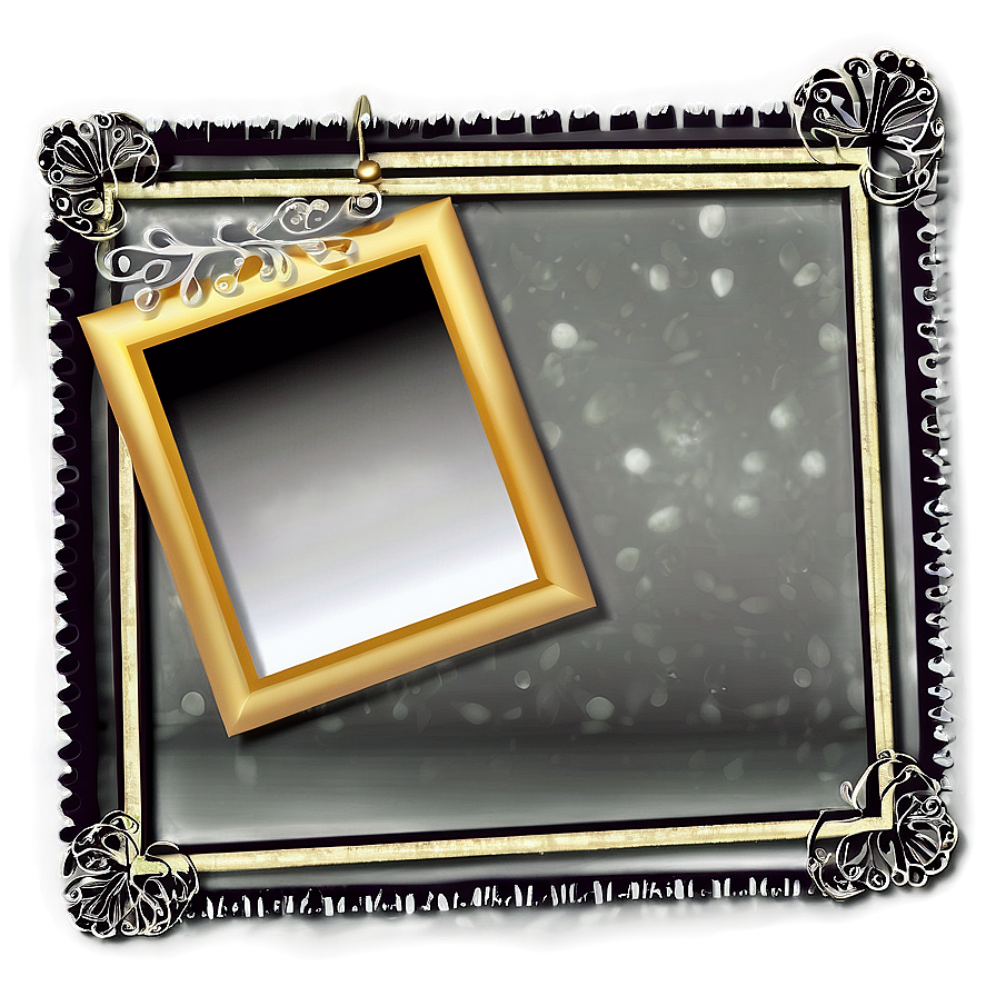 Scrapbook Frame Design Png 11 PNG
