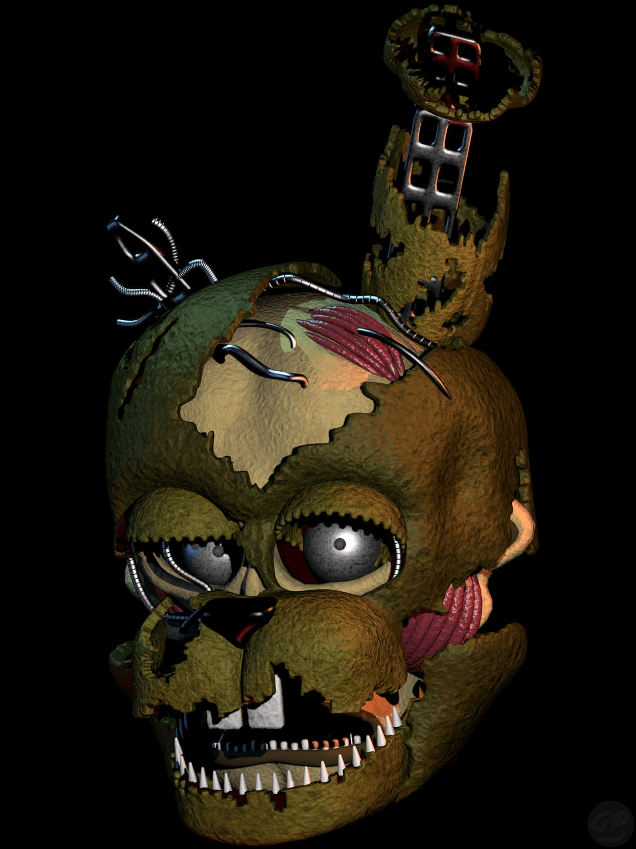 Retratoinquietante De Scraptrap Fondo de pantalla