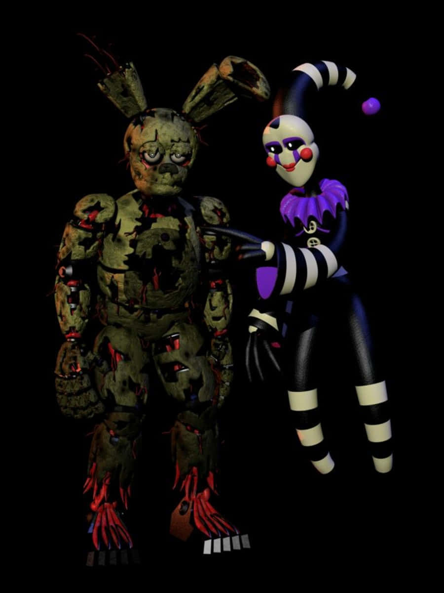 Sinister Scraptrap on the Prowl Wallpaper