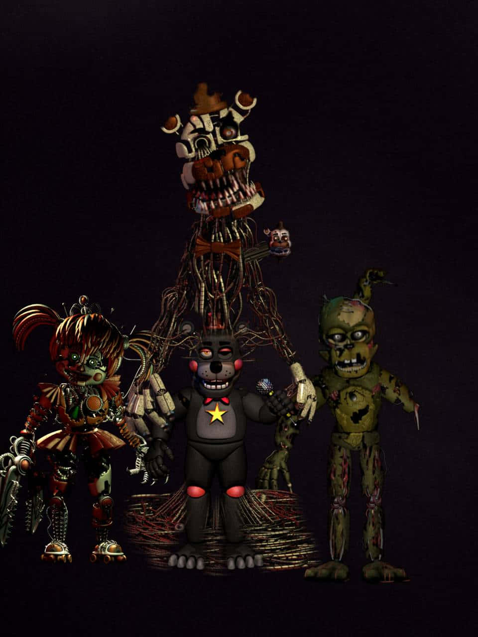 Fascinantefondo De Pantalla De Scraptrap Fondo de pantalla