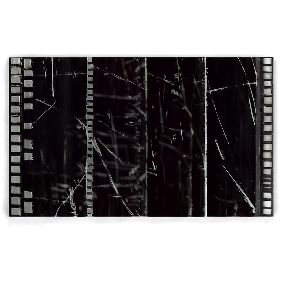 Scratched Film Overlay Texture Png 06252024 PNG