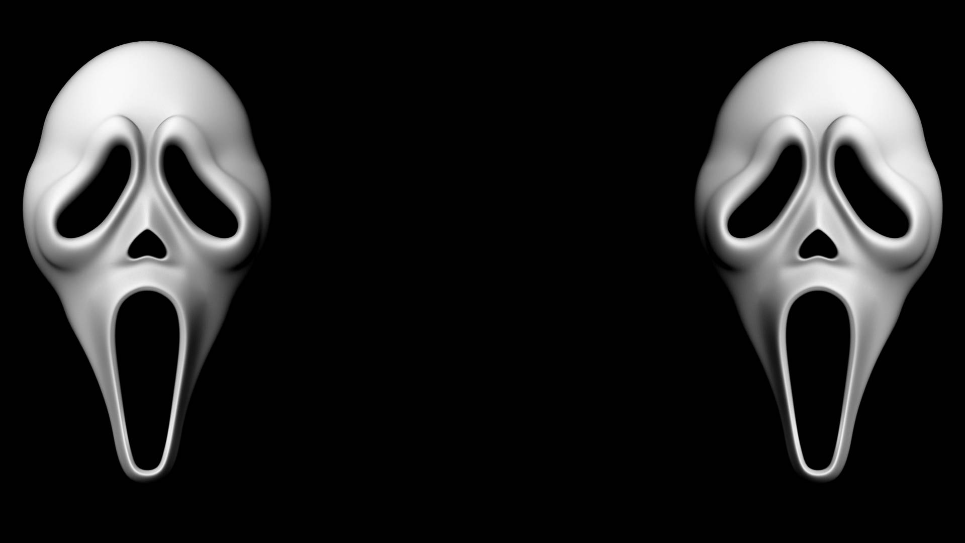 Scream Ghost Mask Wallpaper