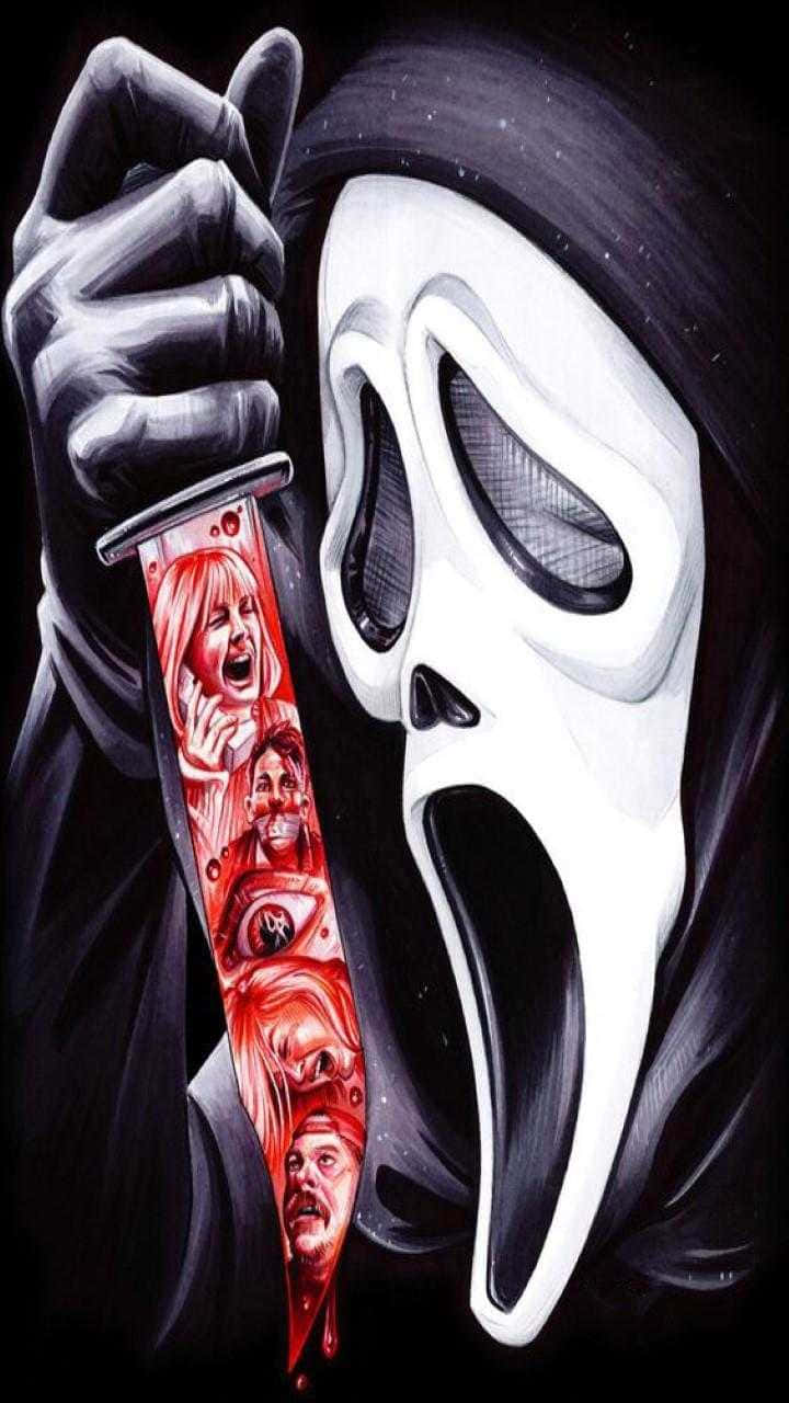 Scream Knife Artwork Wallpaper