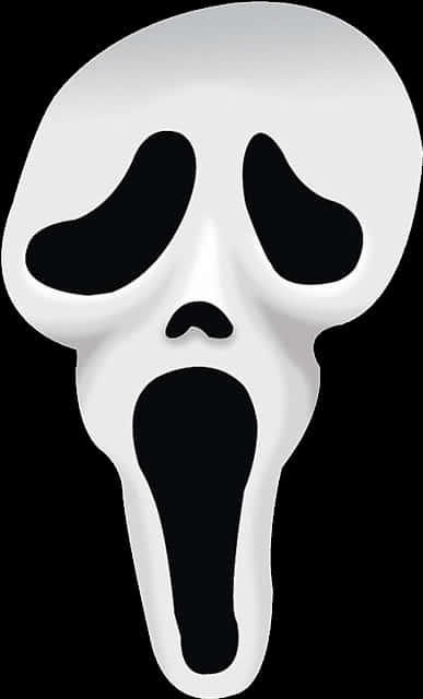 Scream Movie Ghostface Mask PNG