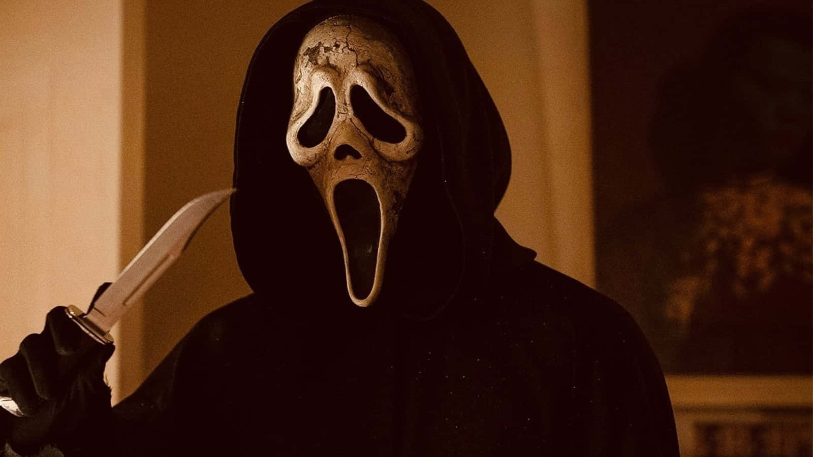 Pembunuh Ghostface Scream6 Wallpaper