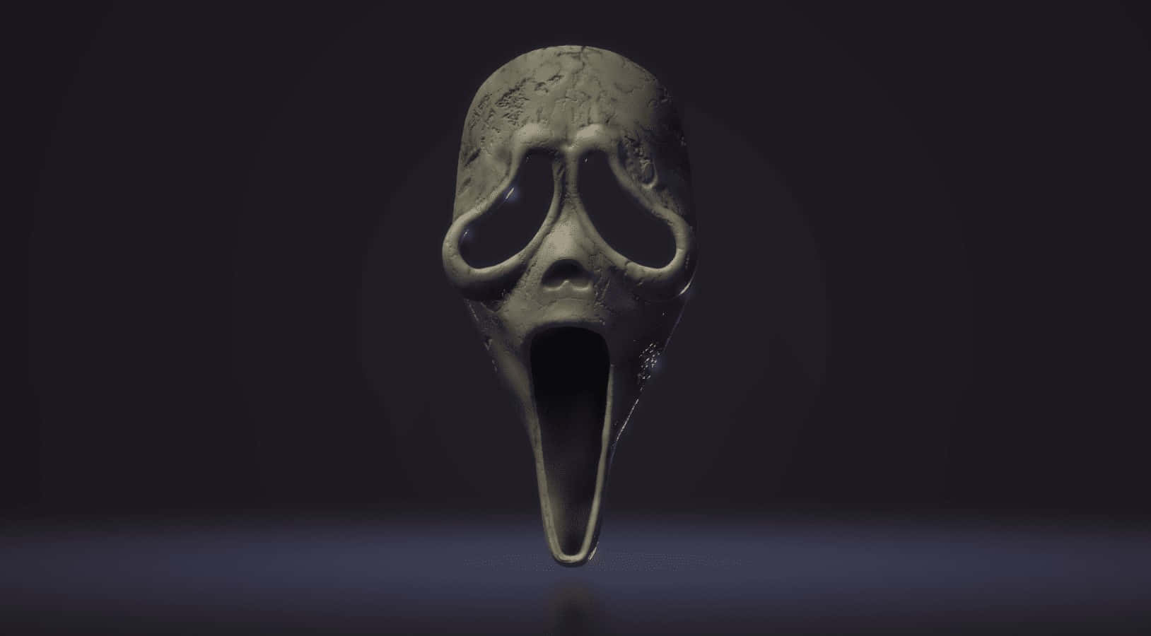 Scream6 Ghostface Mask Wallpaper