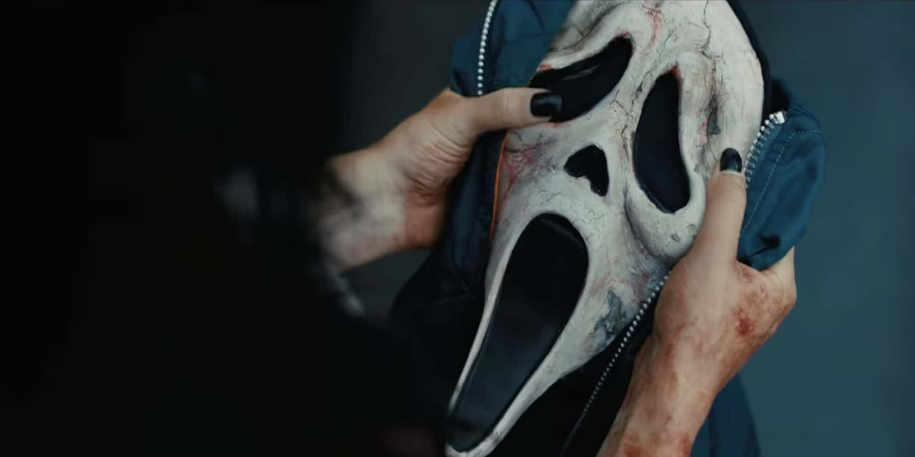 Scream6 Ghostface Mask Reveal Wallpaper