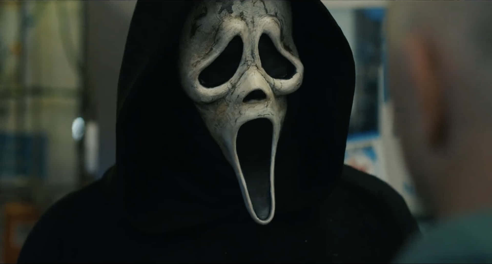 Scream6 Ghostface Stare Wallpaper