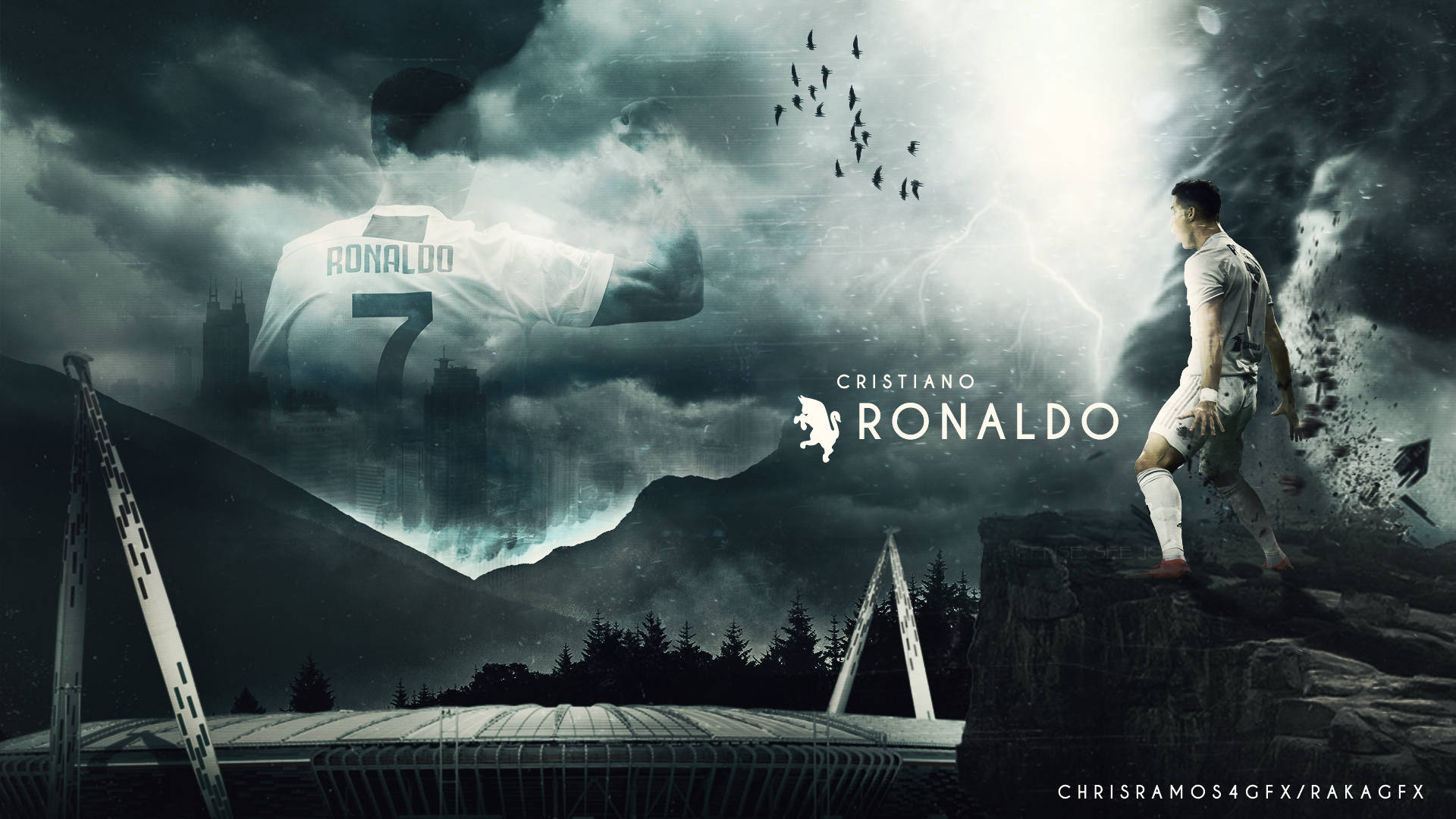 Cristiano Ronaldo CR7 3D Desktop HD Wallpaper - Stylish HD… | Flickr