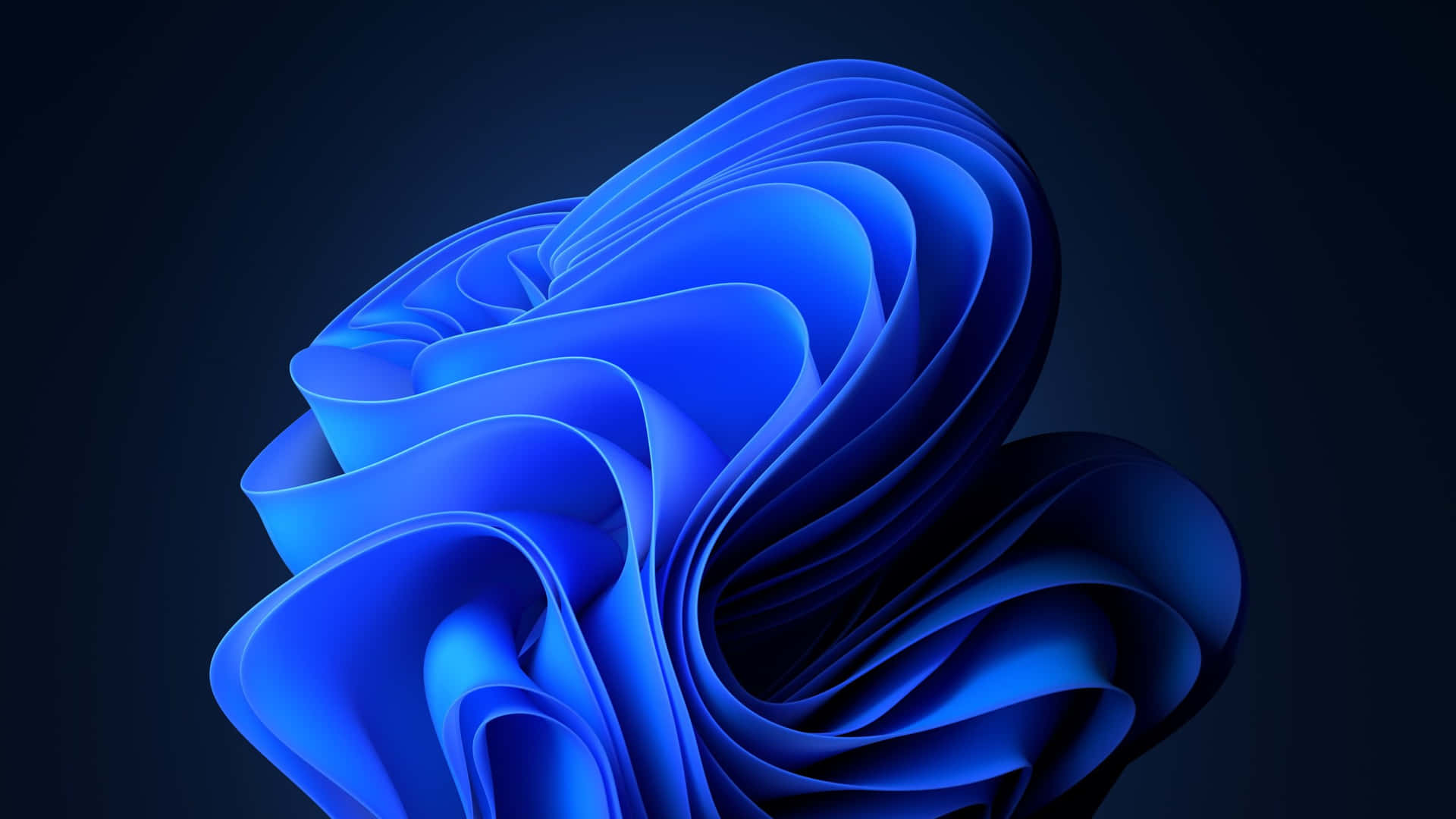 Blue Whirl Screen Saver Picture