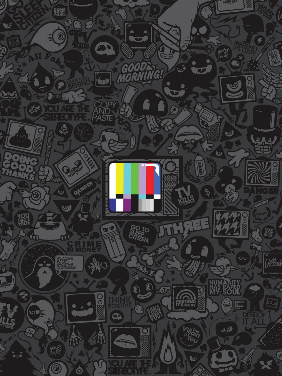 tv test pattern wallpaper
