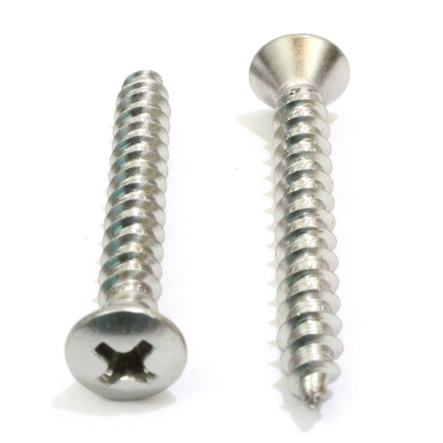 Screw Short Round Silver Picture