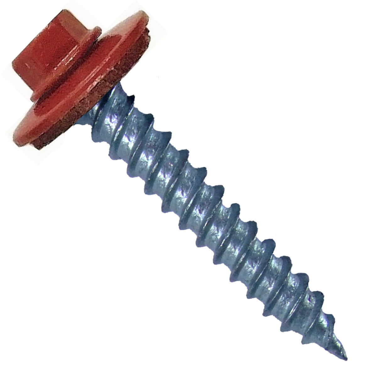 Red Circular Head Screw Picture