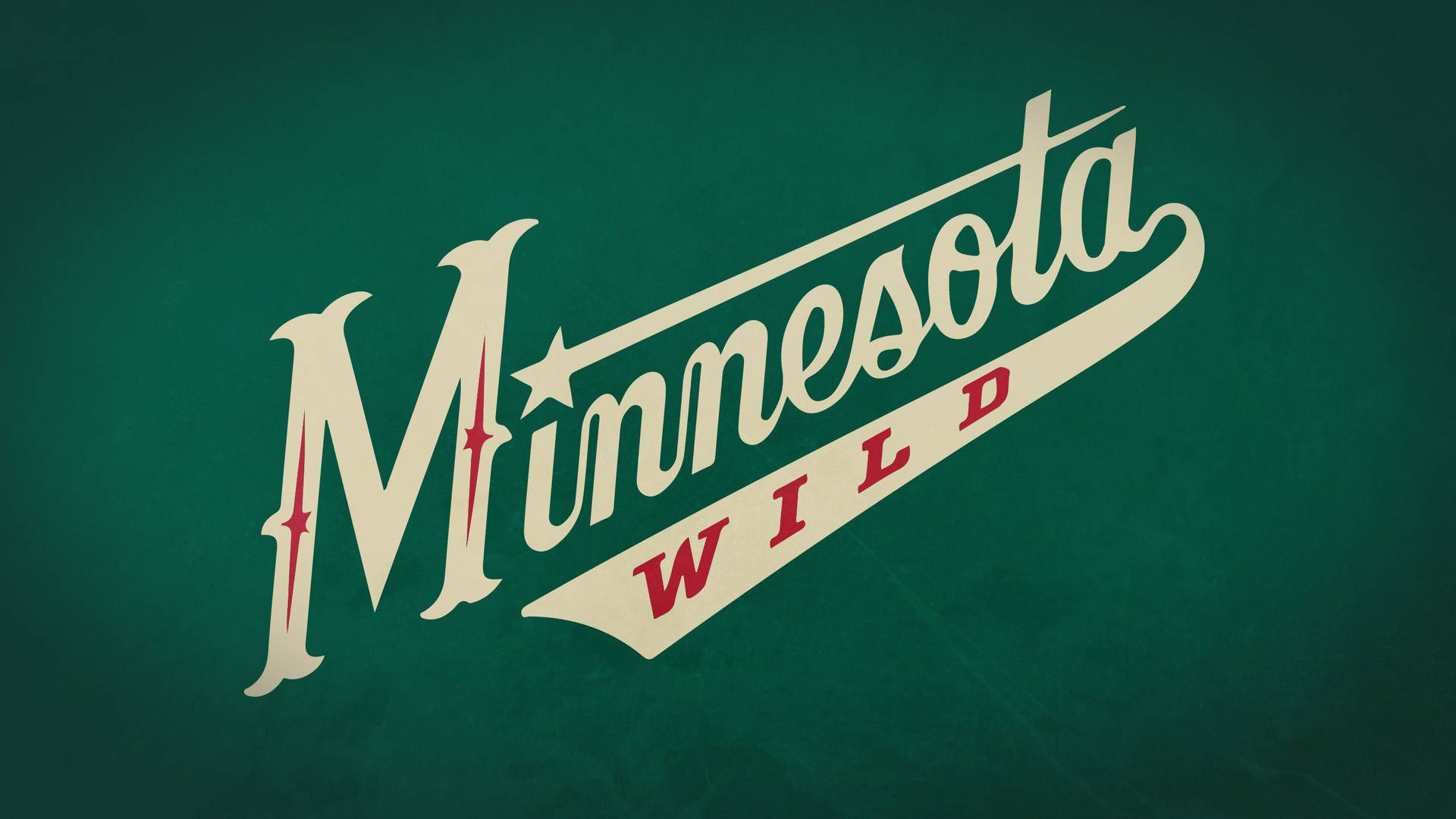 Script Minnesota Wild Jersey Logo Wallpaper