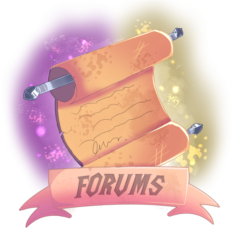 Scrolling Forum Banner PNG