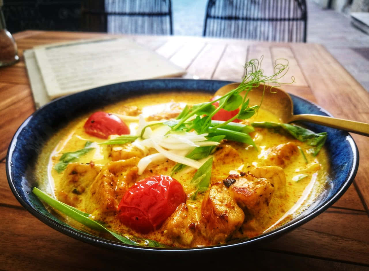 Scrumptious Bowl Of Curry Laksa Picture